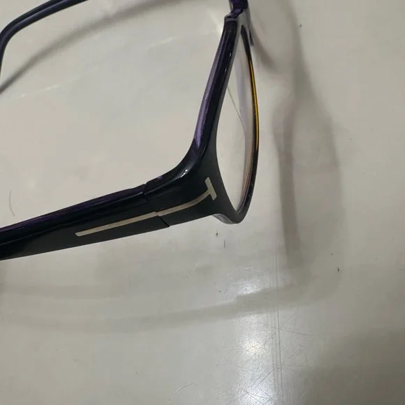 Tom Ford Purple and Black Eyeglasses - Picture 3 of 8
